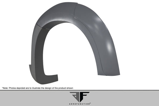 2015-2019 BMW X6 F16 / X6M F86 AF-1 Rear Fender Flares ( PU-RIM ) - 6 Piece