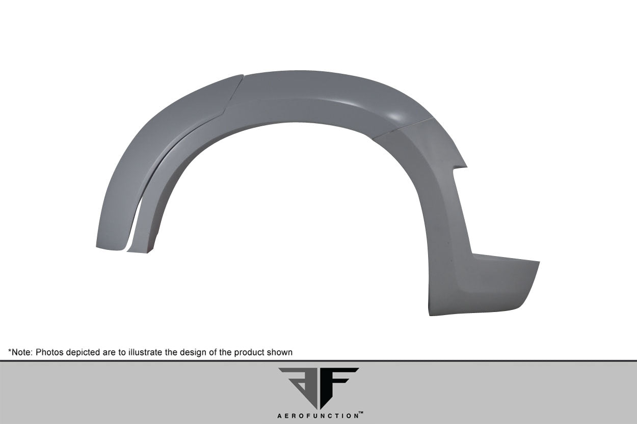 2015-2019 BMW X6 F16 / X6M F86 AF-1 Rear Fender Flares ( PU-RIM ) - 6 Piece (S)