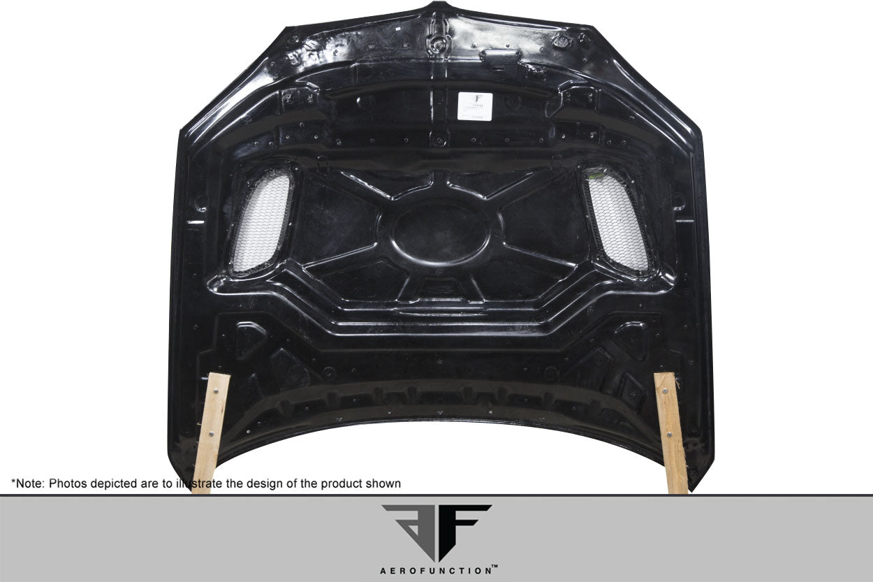 2015-2019 BMW X6 F16 / X6M F86 Carbon AF-1 Hood ( CFP ) - 1 Piece
