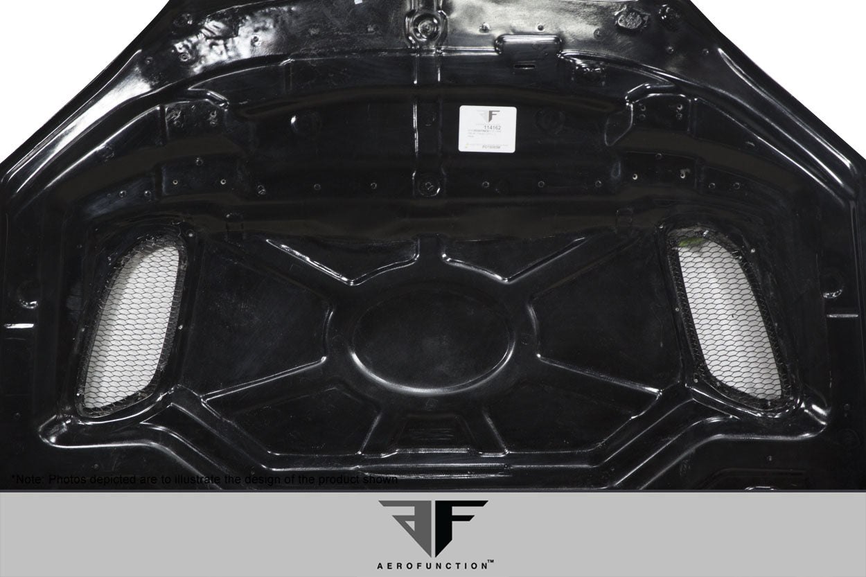 2015-2019 BMW X6 F16 / X6M F86 Carbon AF-1 Hood ( CFP ) - 1 Piece