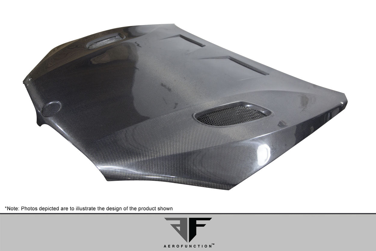2015-2019 BMW X6 F16 / X6M F86 Carbon AF-1 Hood ( CFP ) - 1 Piece