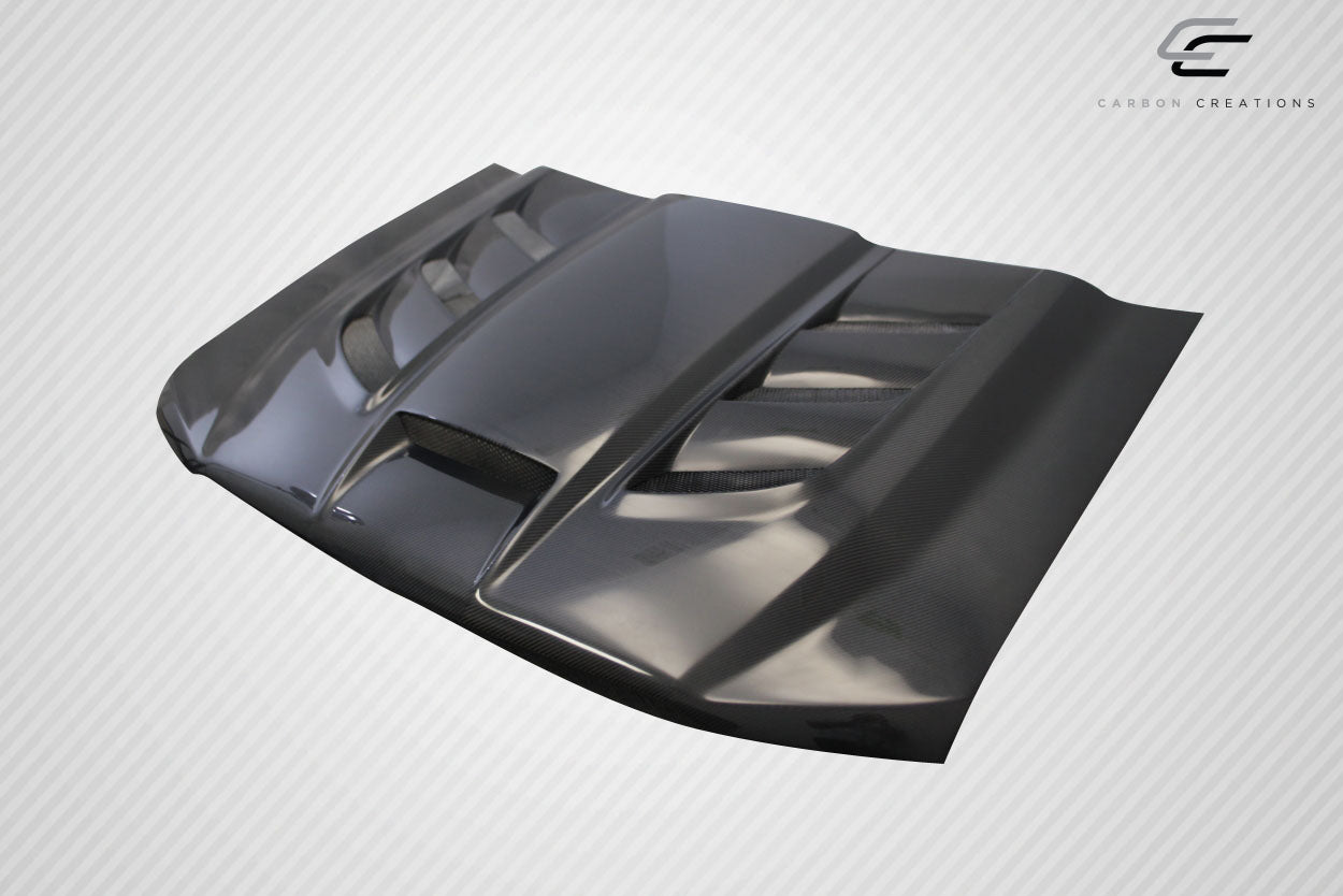 2016-2018 Chevrolet Silverado Carbon Creations Viper Look Hood - 1 Piece