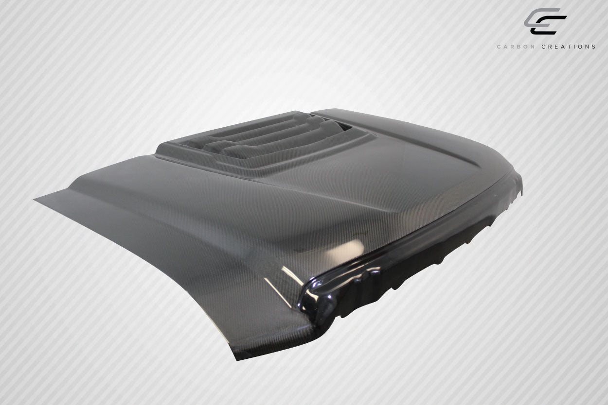 2008-2010 Ford Super Duty F250 F350 F450 Carbon Creations Raptor Look Hood - 1 Piece