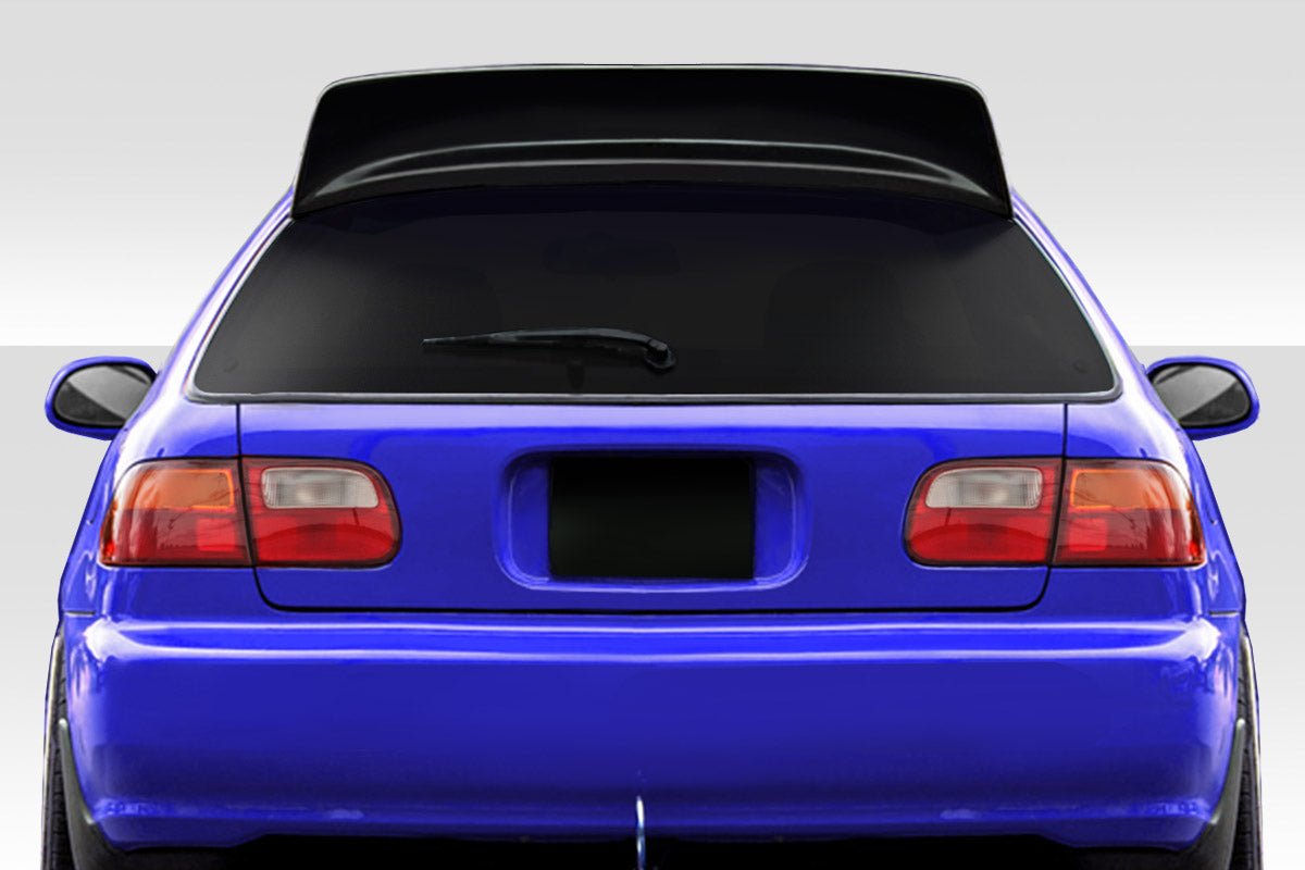 1992-1995 Honda Civic HB Duraflex Blackyard Special Wing Trunk Lid Spoiler - 1 Piece (S)