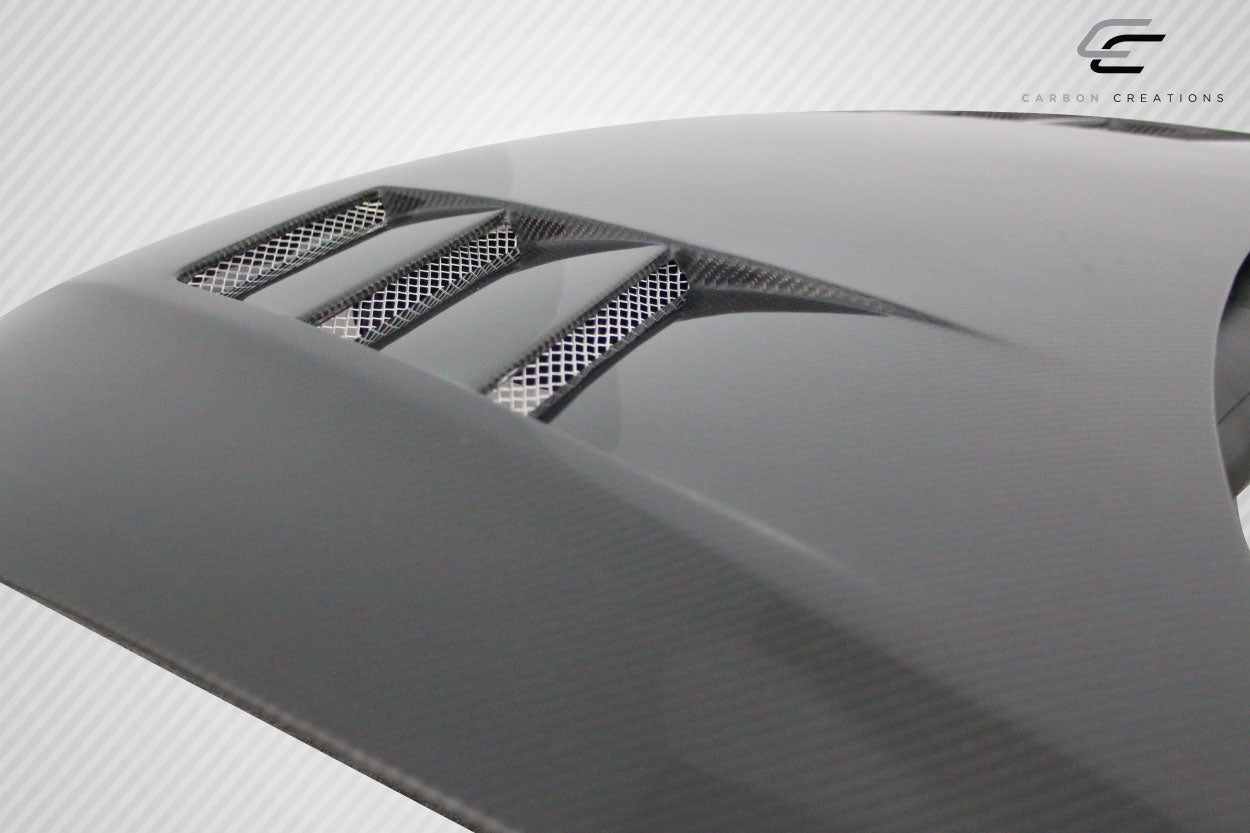 2012-2015 Honda Civic 4DR Carbon Creations TS-1 Hood - 1 Piece