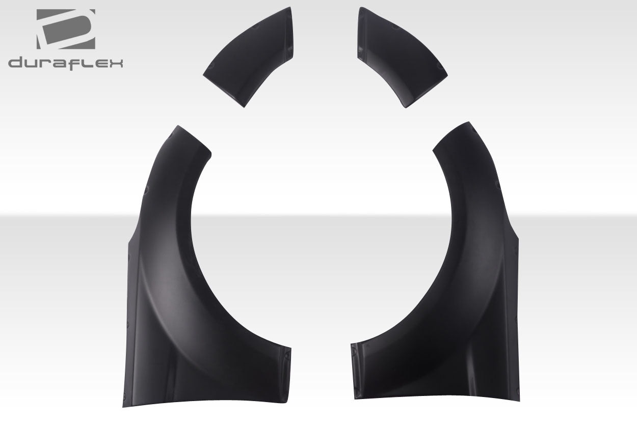 2012-2017 Hyundai Veloster Turbo Duraflex Envision Front Fender Flares - 4 piece