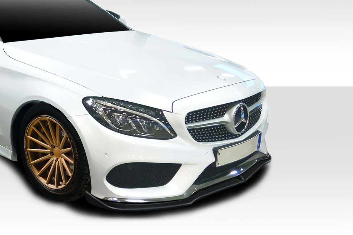 2015-2021 Mercedes C Class W205 Duraflex Fortune Front Lip - 1 Piece ( For AMG Bumper only) (S)