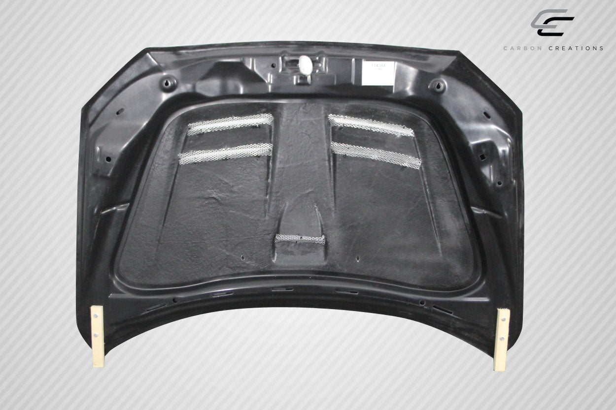 2008-2017 Mitsubishi Lancer / Lancer Evolution 10 Carbon Creations D Spec Hood - 1 Piece