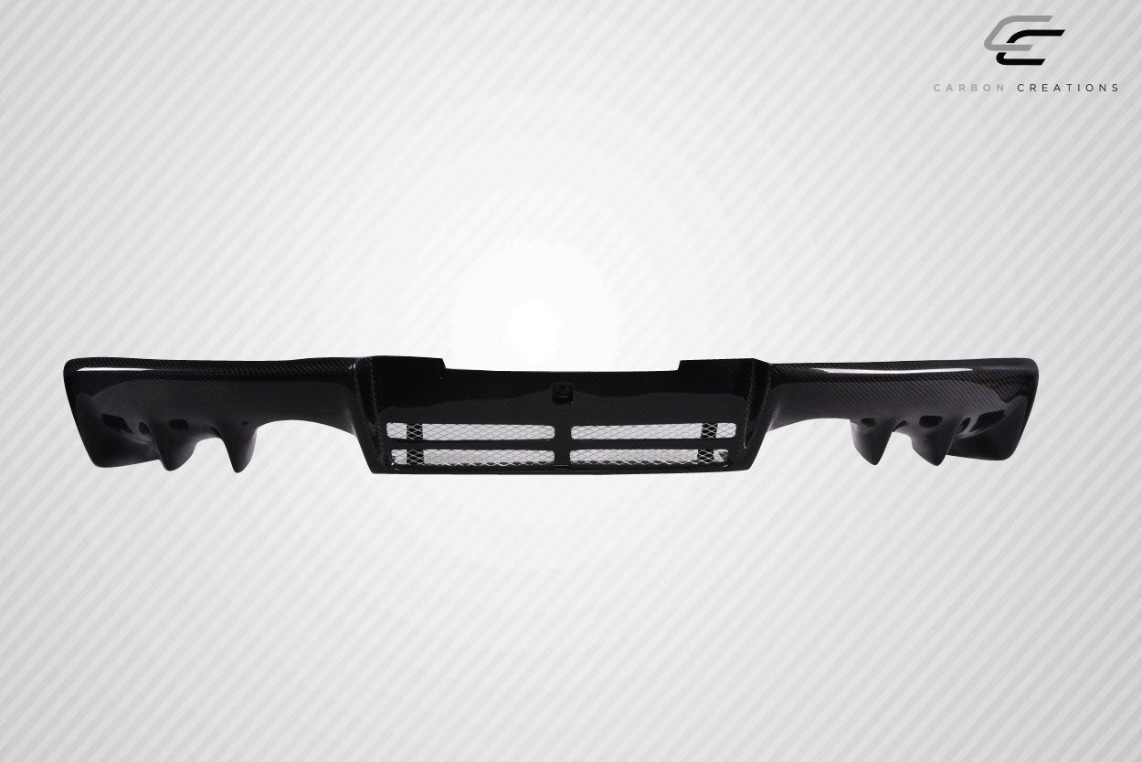 2008-2015 Mitsubishi Lancer Evo X Carbon Creations DriTech OEM Look Rear Diffuser - 1 Piece