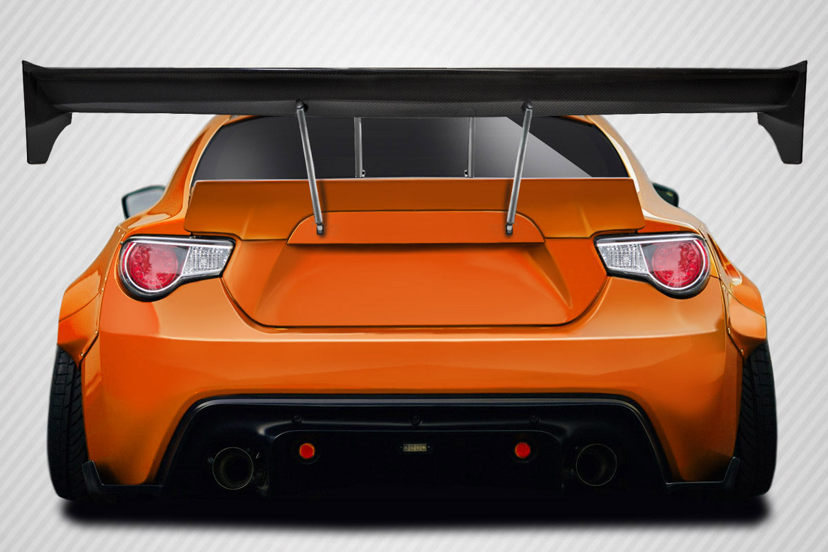2013-2020 Scion FR-S Toyota 86 Subaru BRZ Carbon Creations GT500 V3 GT Swan Wing Spoiler - 9 Piece