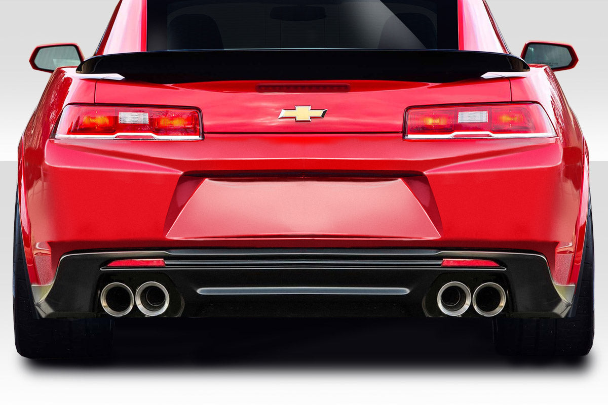 2014-2015 Chevrolet Camaro Duraflex ZL1 V2 Look Rear Bumper - 1 Piece (S)