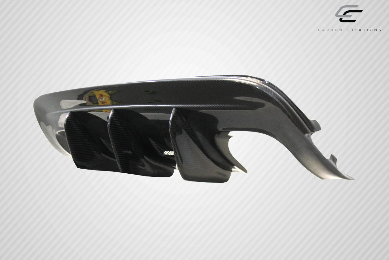 2008-2014 BMW X6M E71 E72 Carbon Creations DriTech AK-M Rear Diffuser - 1 Piece
