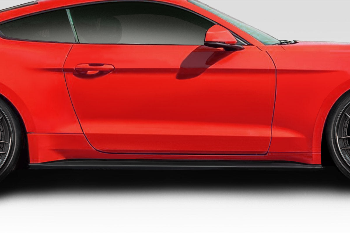 2015-2023 Ford Mustang Duraflex KT Side Skirt Rocker Panels - 2 Piece (S)