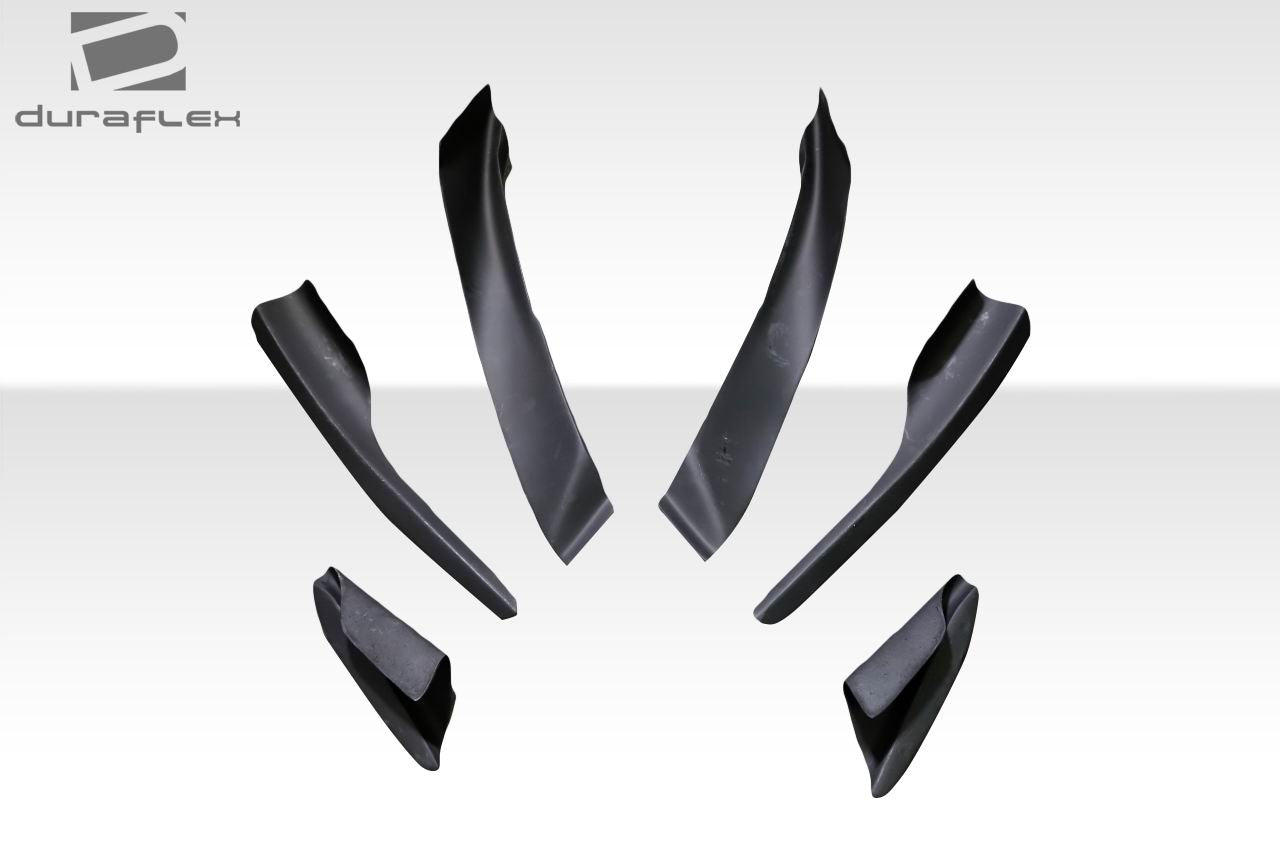 2013-2020 Scion FR-S Toyota 86 Subaru BRZ Duraflex GT500 V2 Canards - 6 Piece