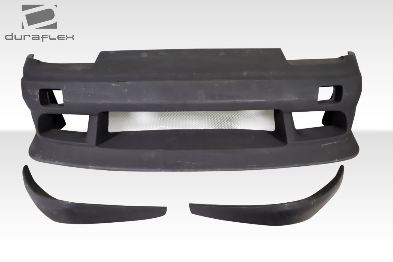 1989-1994 Nissan 240SX S13 Duraflex V-Speed Wide Body Front Bumper Cover - 3 Piece