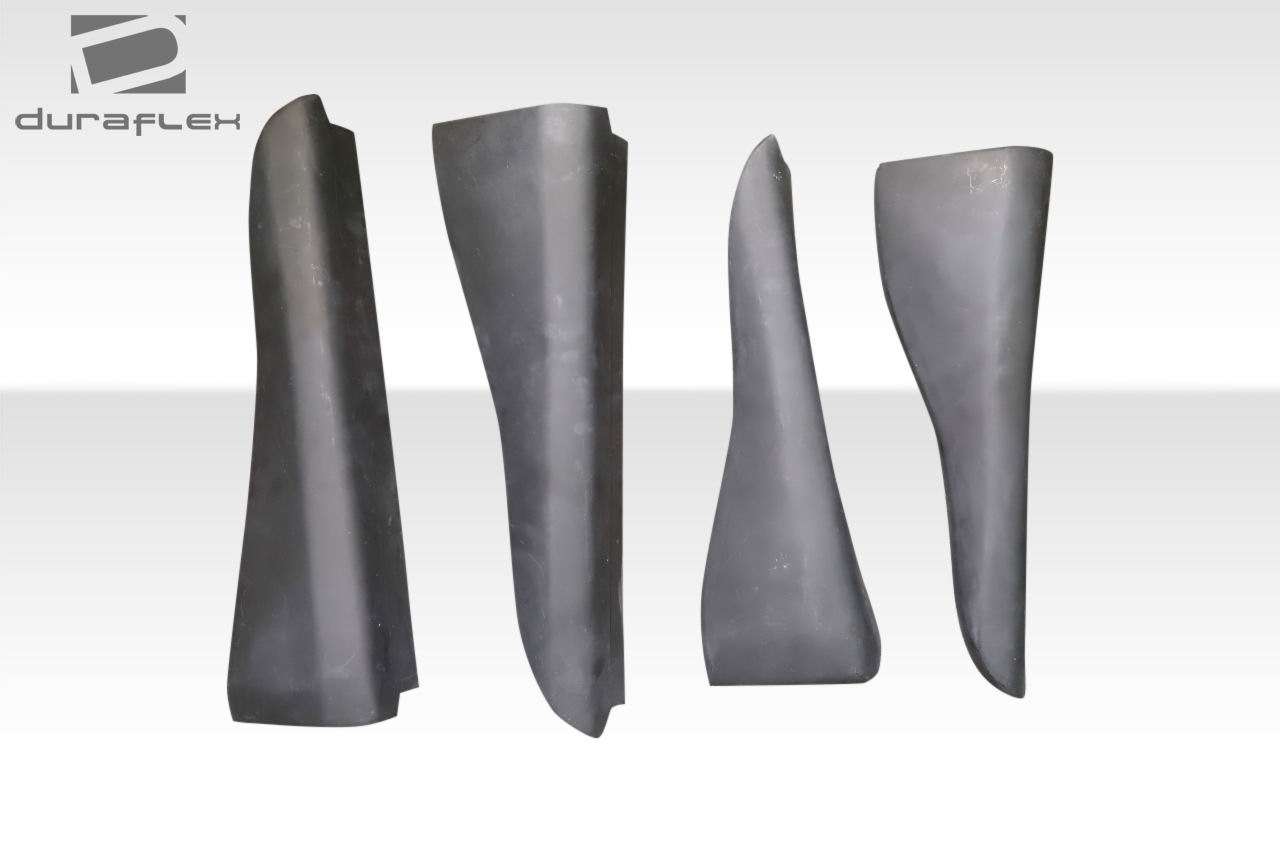 2003-2007 Infiniti G Coupe G35 Duraflex Vader Side Skirts Rocker Panels Add Ons Spat Extensions - 4 Piece