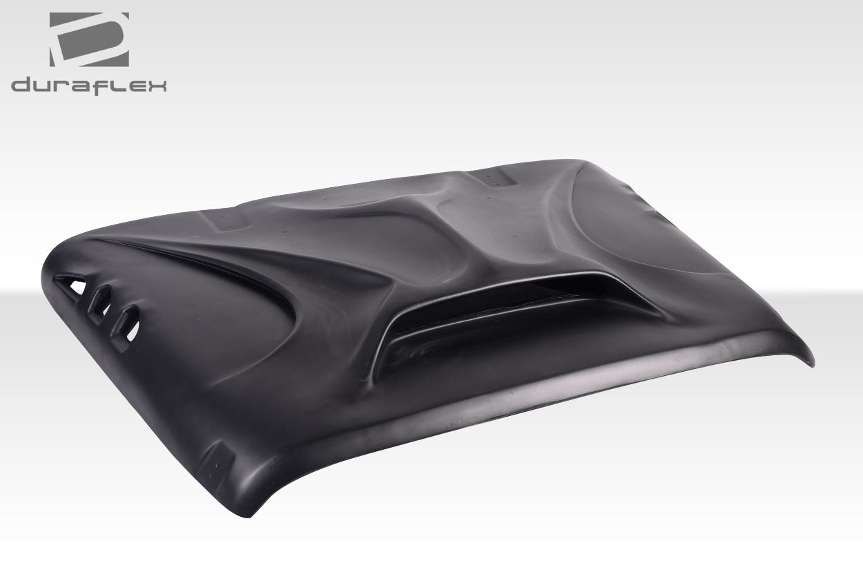 2007-2018 Jeep Wrangler Duraflex Predator Hood - 1 Piece