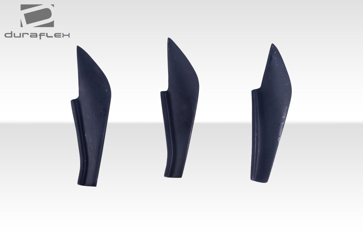 2013-2020 Scion FR-S Toyota 86 Subaru BRZ Duraflex GT500 V3 Rear Bumper Canards - 6 Piece