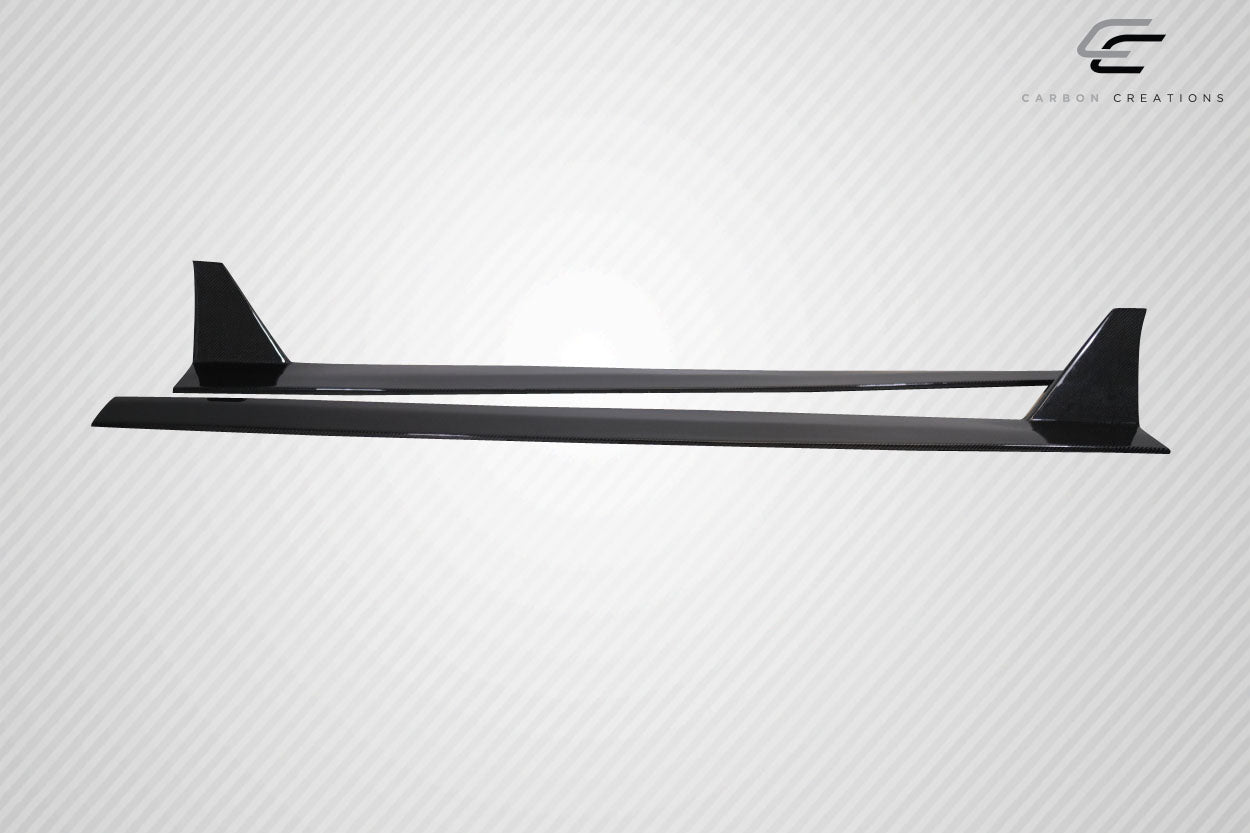 2015-2023 Ford Mustang Carbon Creations Grid V2 Side Skirts Rocker Panels - 2 Piece (s)