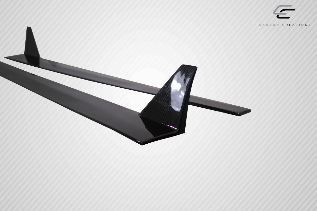 2015-2023 Ford Mustang Carbon Creations Grid V2 Side Skirts Rocker Panels - 2 Piece (s)