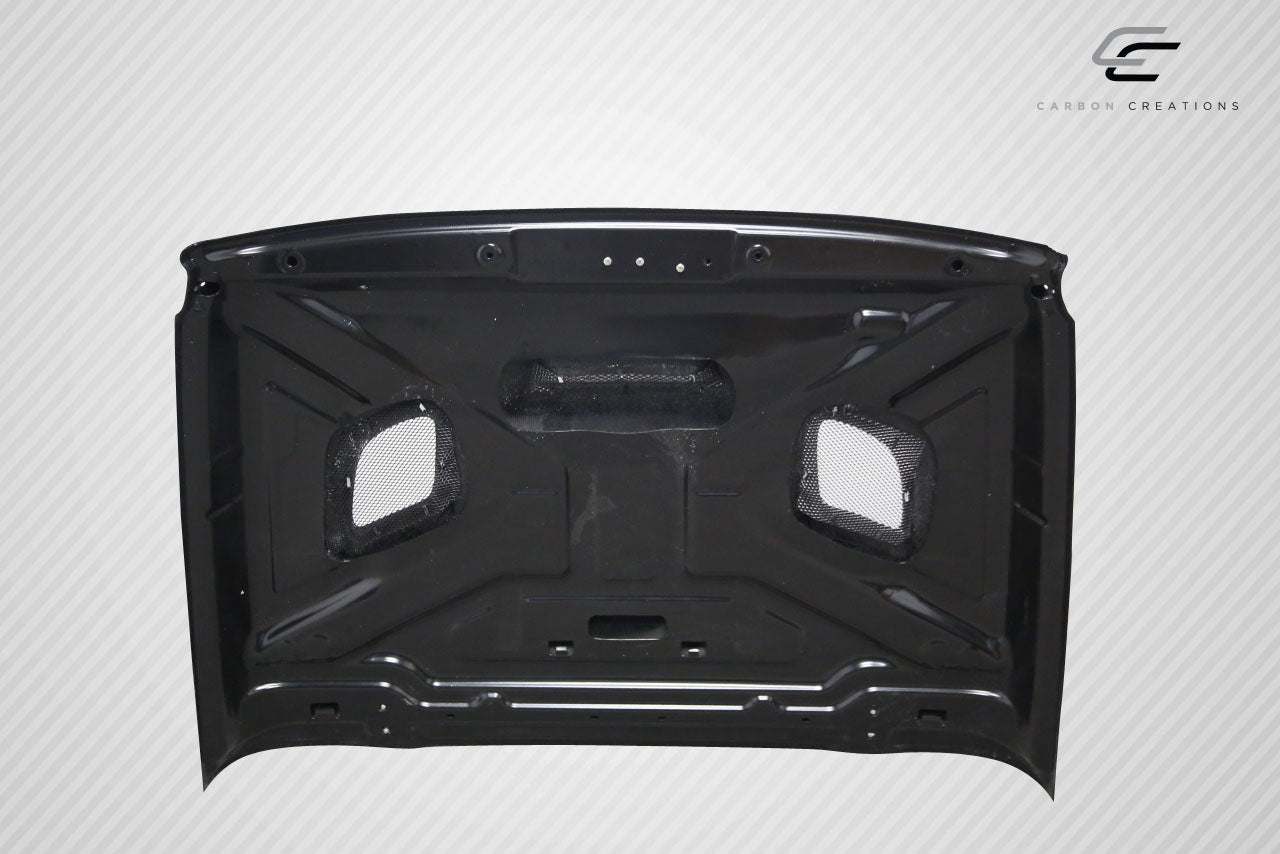 2018-2025 Jeep Wrangler JL Gladiator JT Carbon Creations Hellcat Look Hood - 1 piece