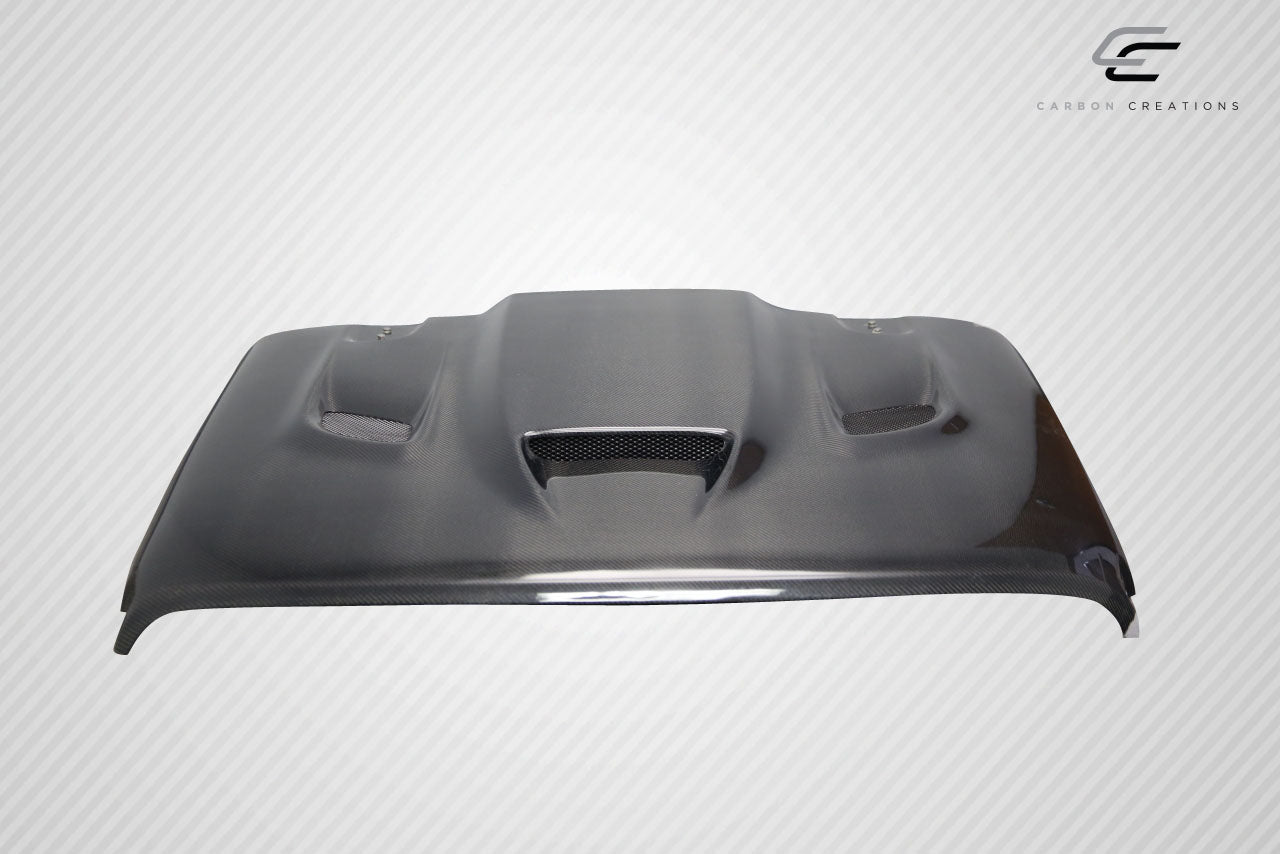 2019-2023 Jeep Wrangler JL Gladiator JT Carbon Creations Hellcat Look Hood - 1 piece