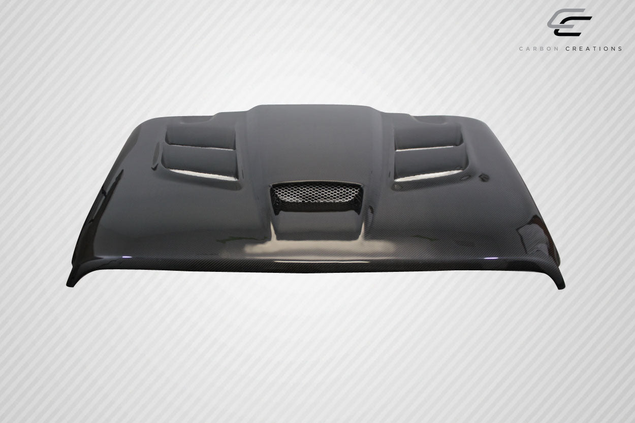 2018-2025 Jeep Wrangler JL Gladiator JT Carbon Creations Viper Look Hood - 1 piece