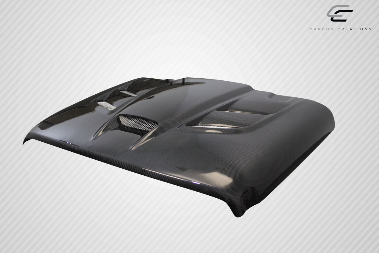 2018-2025 Jeep Wrangler JL Gladiator JT Carbon Creations Viper Look Hood - 1 piece