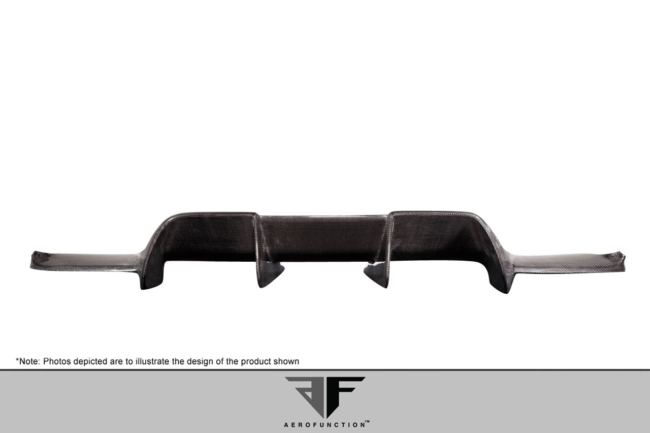 2012-2019 BMW M6 F12 Carbon AF-1 Rear Diffuser ( CFP ) - 1 Piece