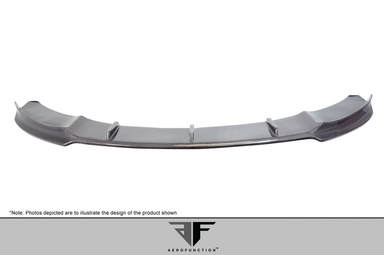 2014-2020 BMW 4 Series M-Sport F32 Carbon AF-1 Front Add On Lip Under Spoiler ( CFP ) - 1 Piece