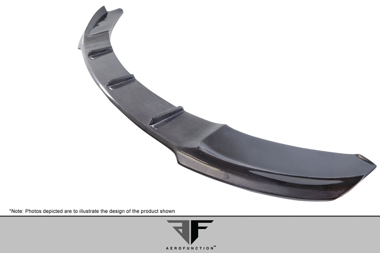 2014-2020 BMW 4 Series M-Sport F32 Carbon AF-1 Front Add On Lip Under Spoiler ( CFP ) - 1 Piece