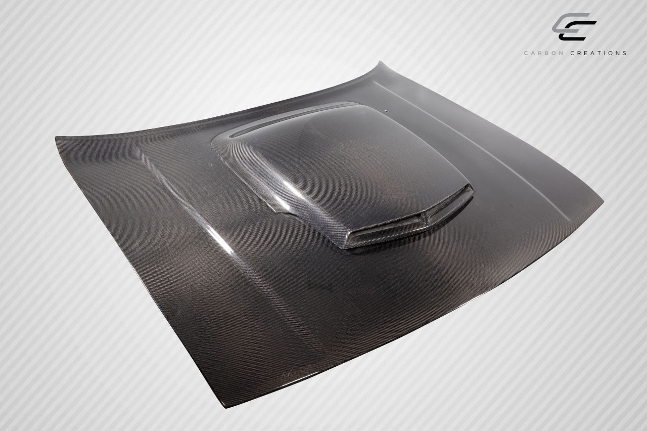 2008-2023 Dodge Challenger Carbon Creations TA Look Hood - 1 Piece