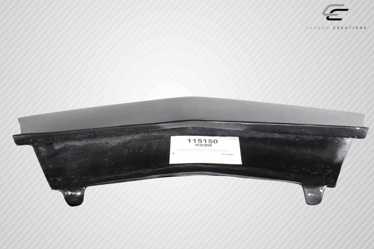 2004-2013 Lamborghini Gallardo Carbon Creations LP560 LP570 Look Front Middle Add On Lip Spoiler Air Dam - 1 Piece (S)