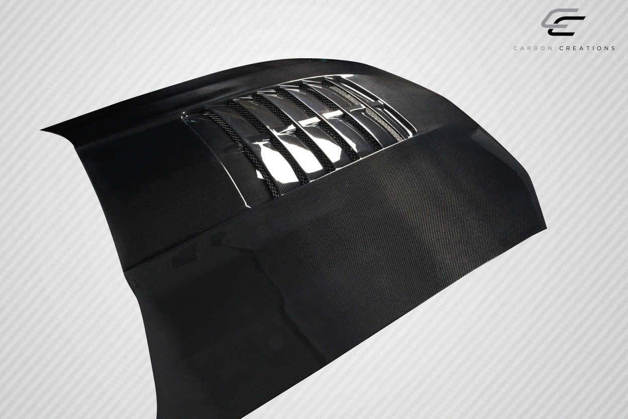 2005-2009 Ford Mustang Carbon Creations GT500 V2 Hood - 1 Piece