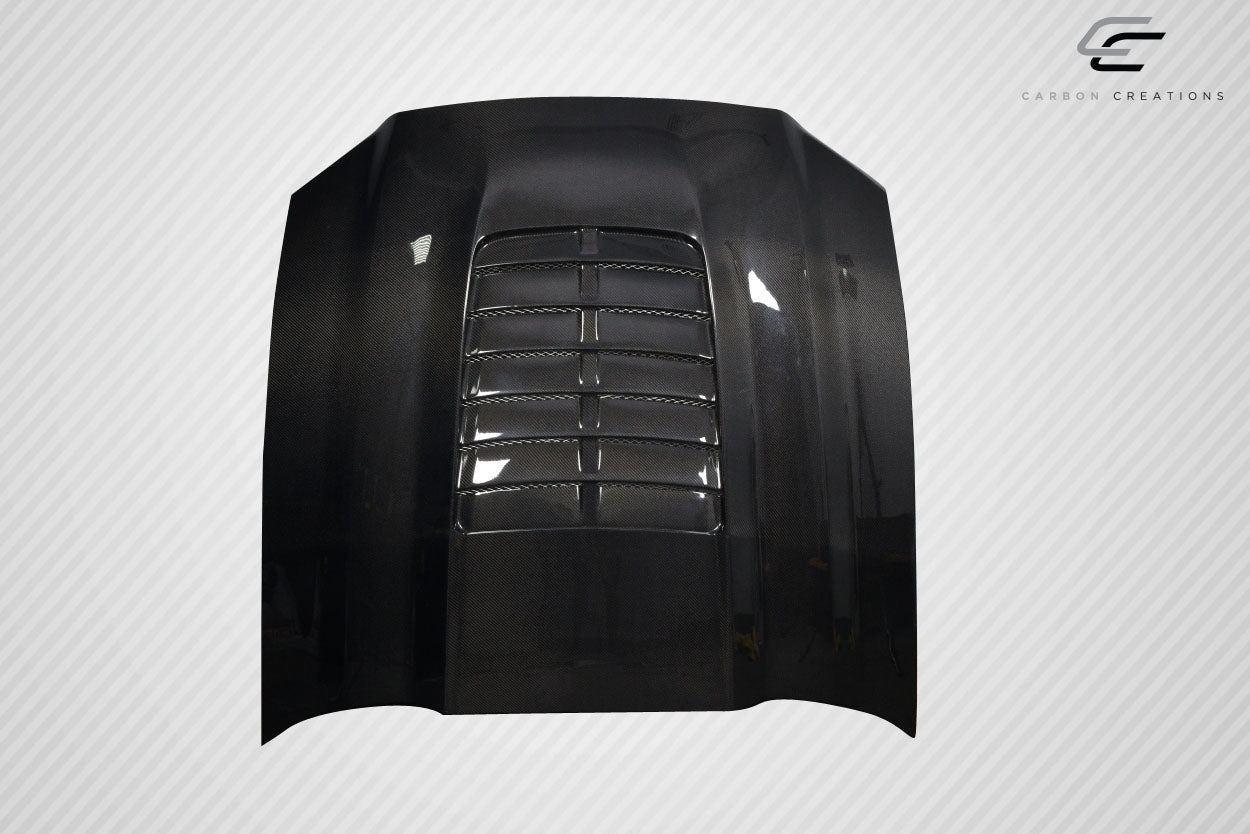 2013-2014 Ford Mustang / 2010-2014 Mustang GT500 Carbon Creations GT500 V2 Hood - 1 Piece