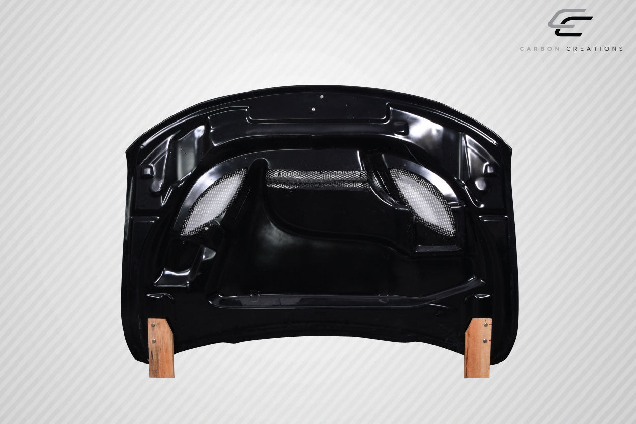 2011-2022 Jeep Grand Cherokee Carbon Creations Hellcat Look Hood - 1 Piece