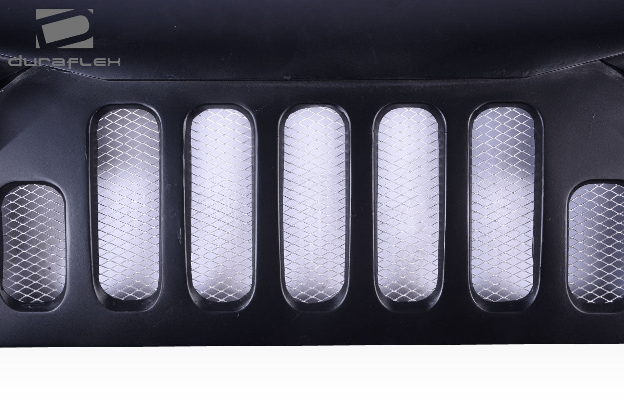 2007-2018 Jeep Wrangler Duraflex Predator Grille - 1 Piece