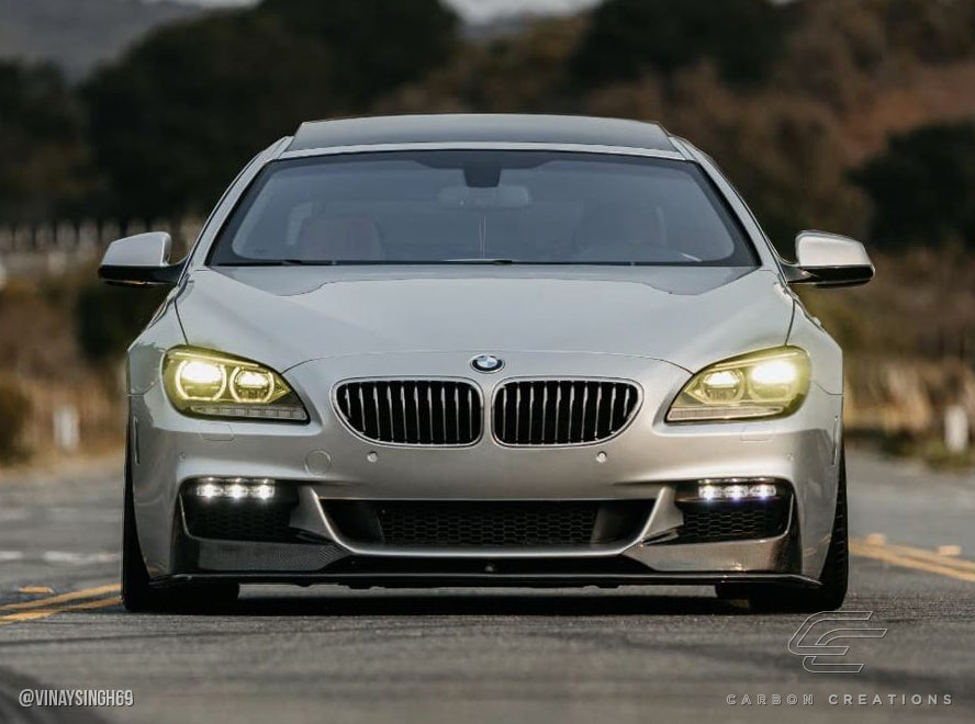2011-2019 BMW 6 Series F06 F12 F13 Carbon Creations M Tech Front Lip Under Spoiler Air Dam - 3 Piece