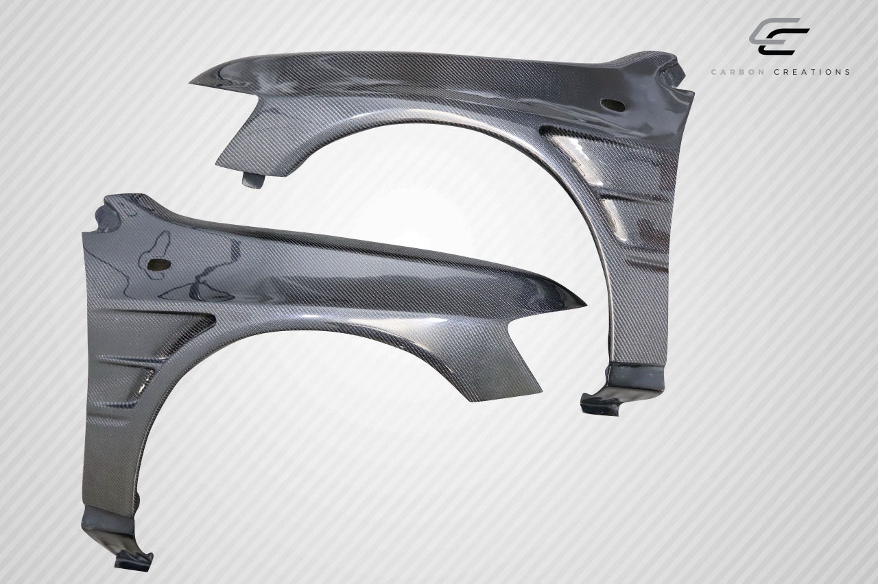 2003-2006 Mitsubishi Lancer Evolution 8 9 Carbon Creations C-Speed Fenders (+20mm) - 2 Piece