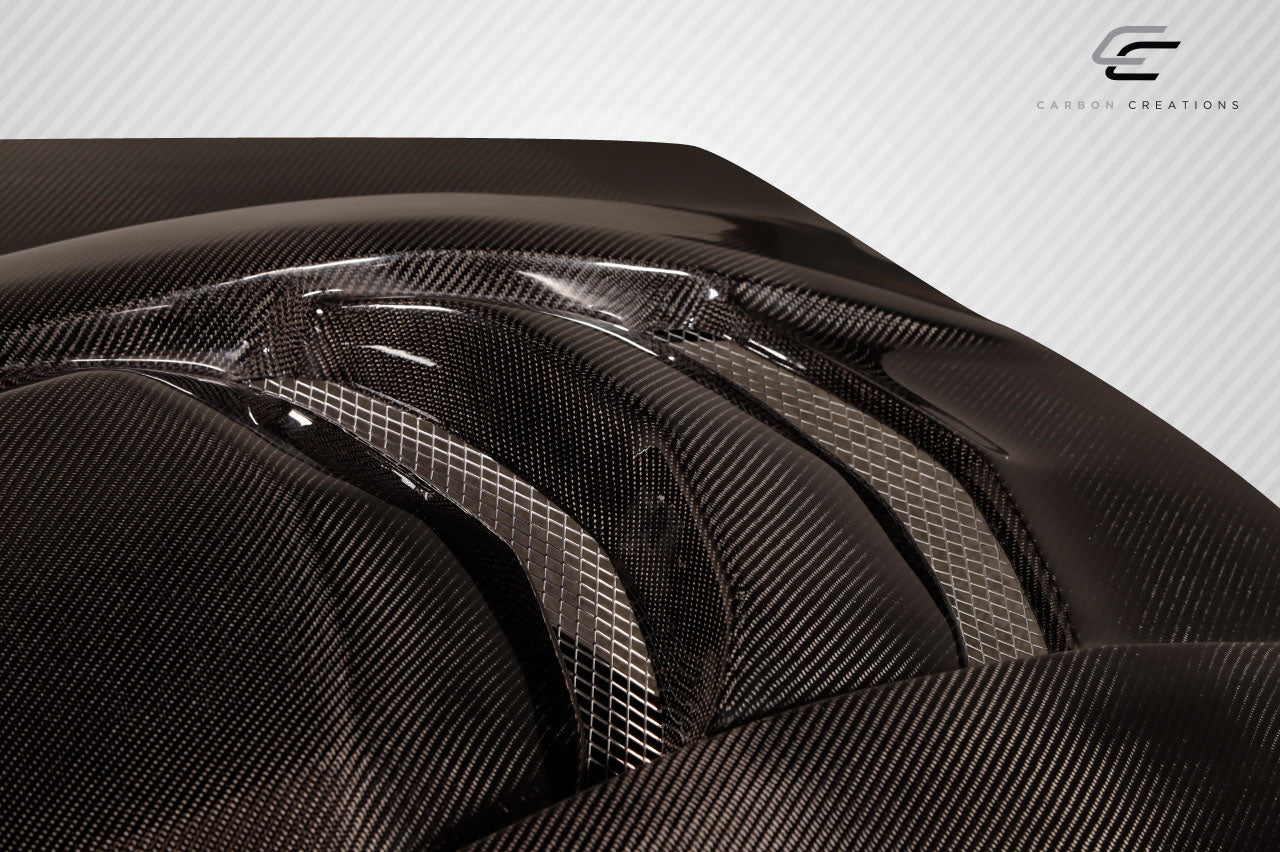 2005-2013 Chevrolet Corvette C6 Carbon Creations ZR1 V2 Hood - 1 Piece