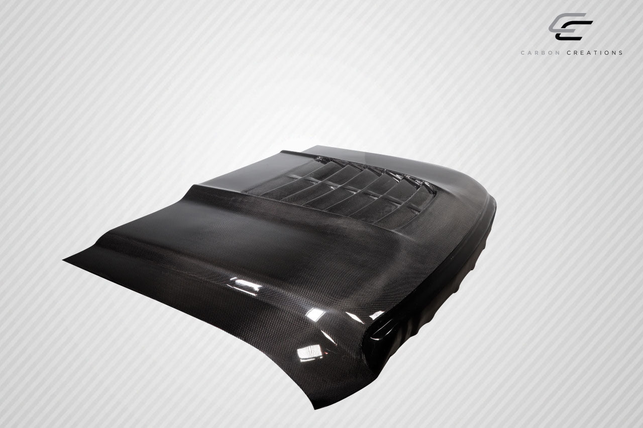 2008-2010 Ford Super Duty F250 F350 F450 Carbon Creations GT500 V2 Hood - 1 Piece