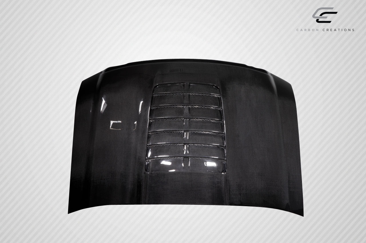 2008-2010 Ford Super Duty F250 F350 F450 Carbon Creations GT500 V2 Hood - 1 Piece