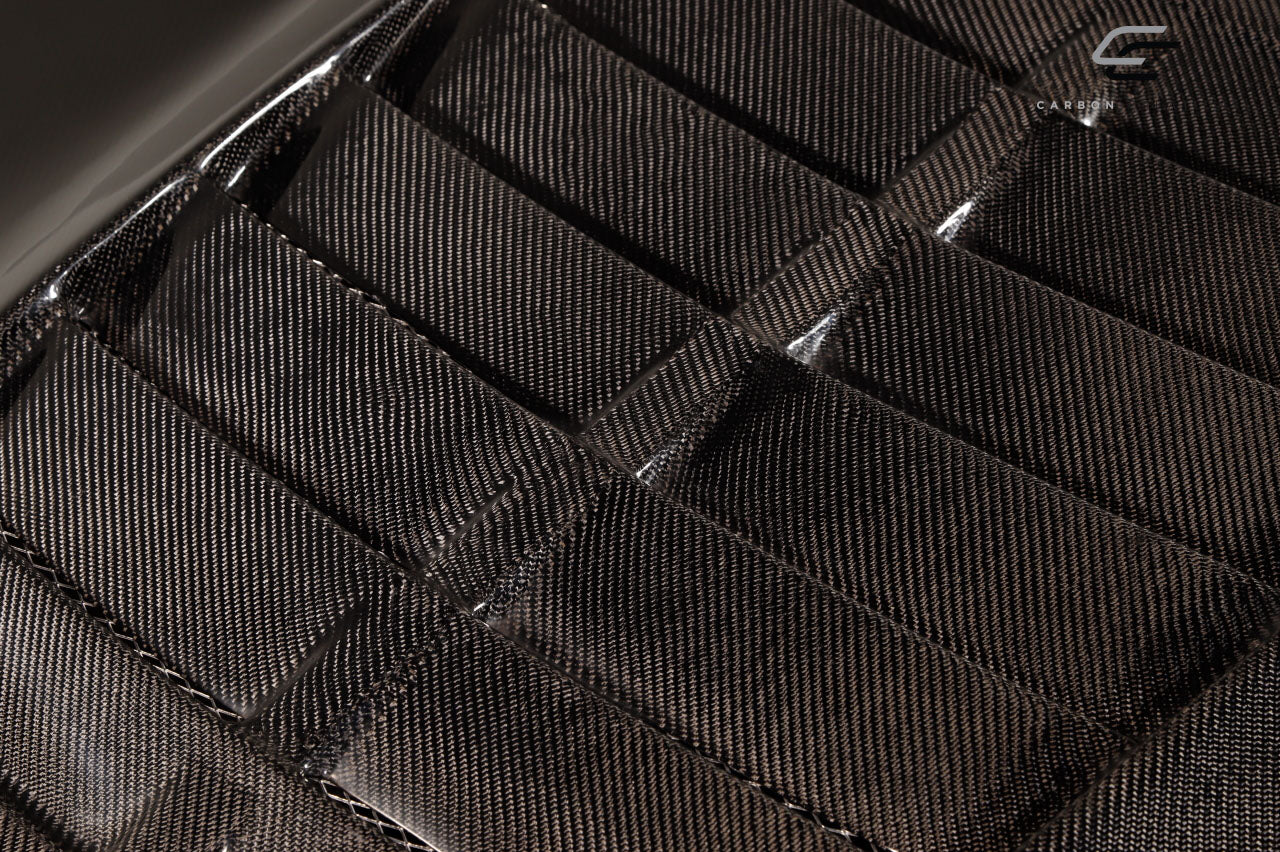 2011-2016 Ford Super Duty F250 F350 F450 Carbon Creations GT500 V2 Hood - 1 Piece