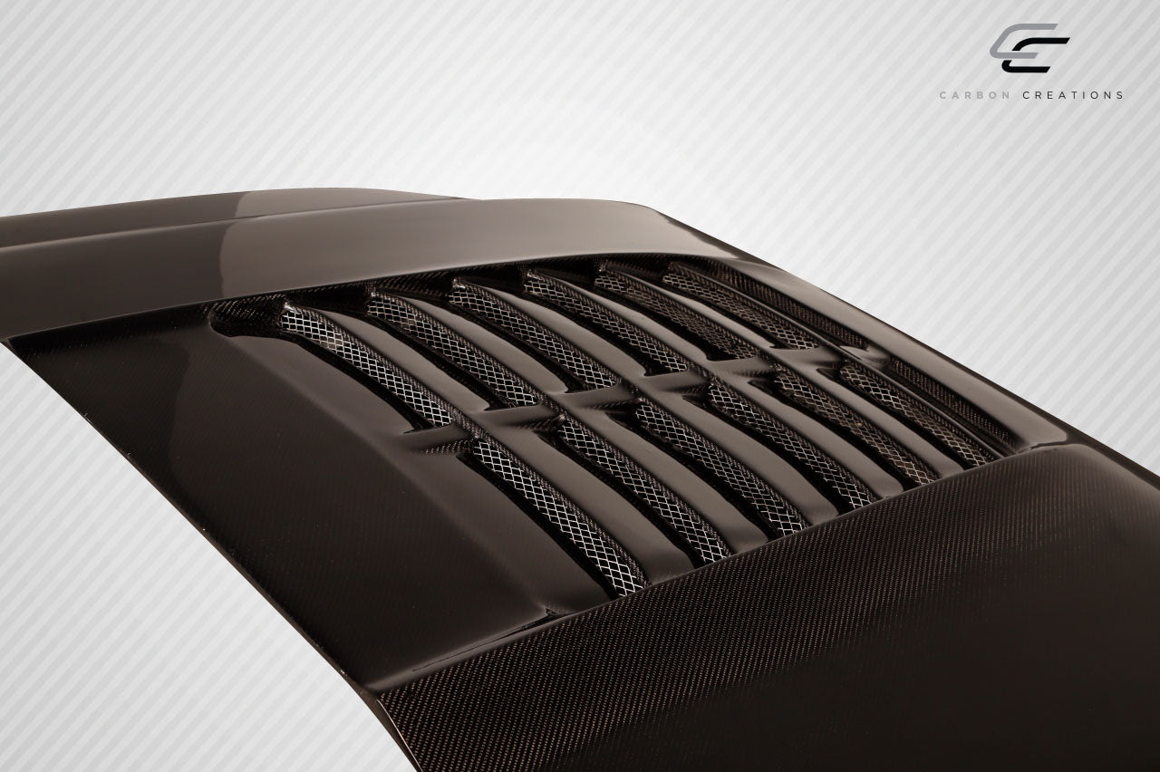 2011-2016 Ford Super Duty F250 F350 F450 Carbon Creations GT500 V2 Hood - 1 Piece