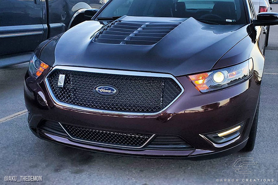 2013-2019 Ford Taurus Carbon Creations GT500 V2 Hood - 1 Piece