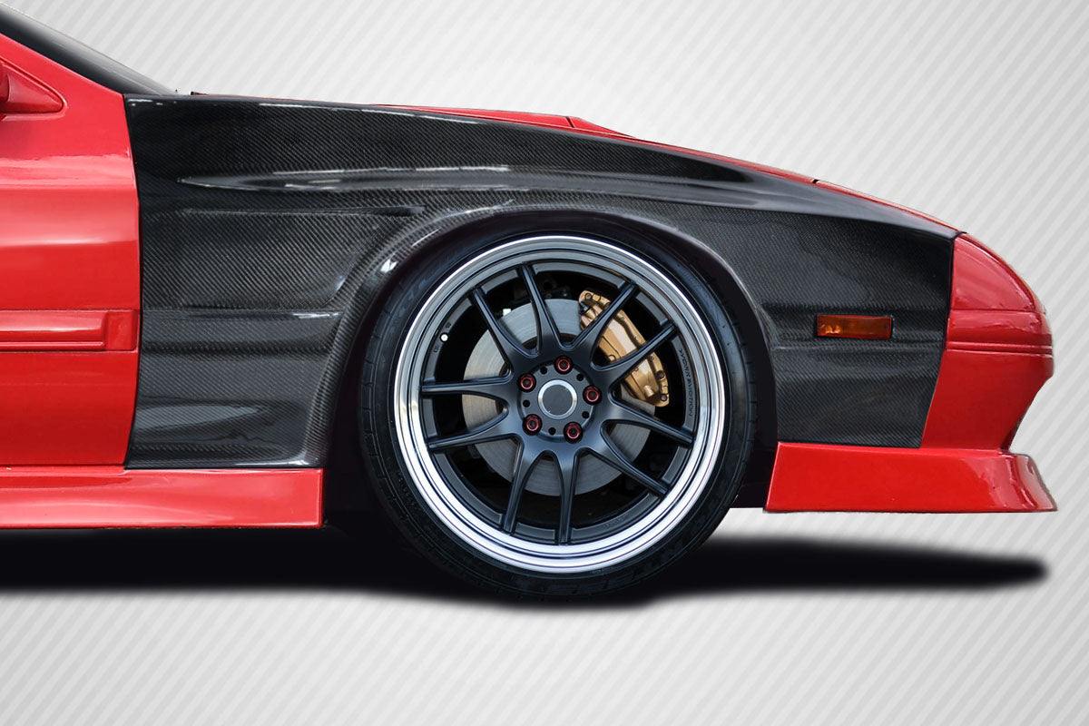 1986-1991 Mazda RX-7 Carbon Creations M-1 Sport Front Fenders - 2 Piece