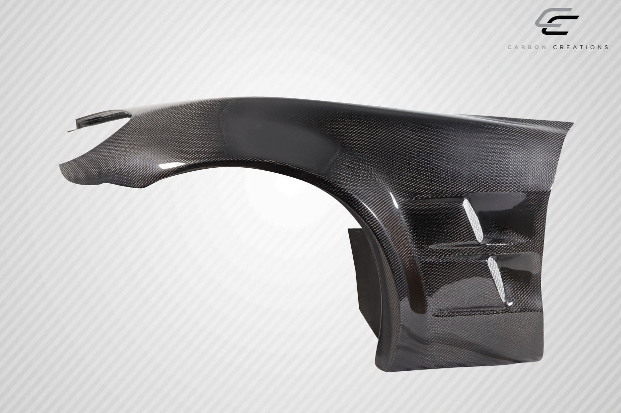 *BLEMISHED/DISCOUNTED*2005-2013 Chevrolet Corvette C6 Carbon Creations ZR2 Front Fenders - 2 Piece
