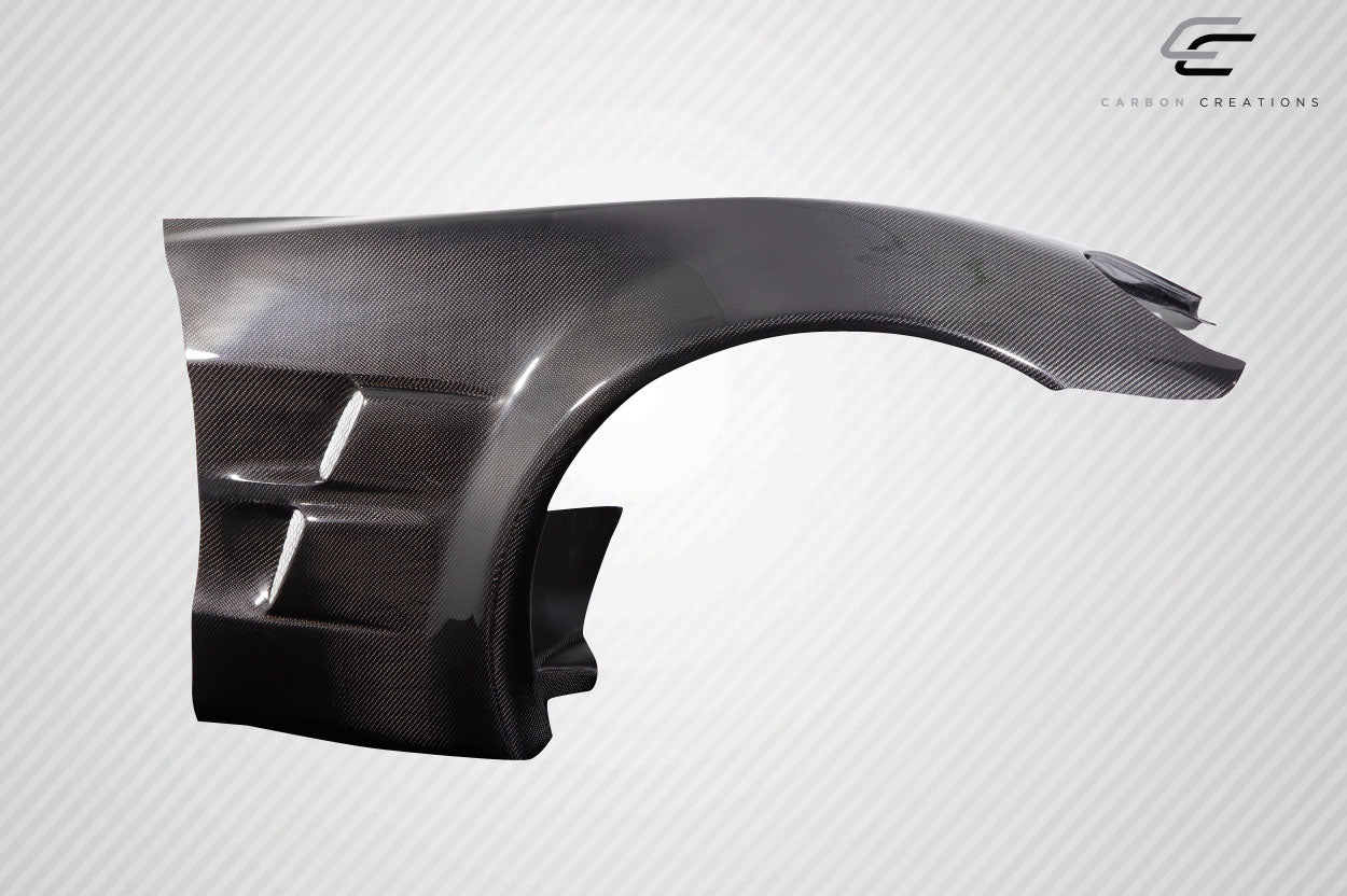 *BLEMISHED/DISCOUNTED*2005-2013 Chevrolet Corvette C6 Carbon Creations ZR2 Front Fenders - 2 Piece