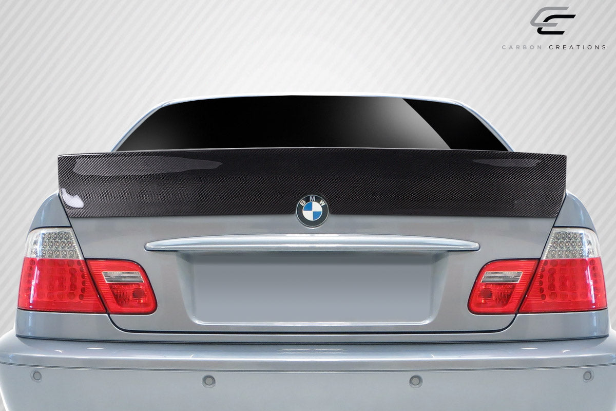1999-2005 BMW 3 Series E46 4DR Carbon Creations RBS Wing Spoiler - 1 Piece (S)