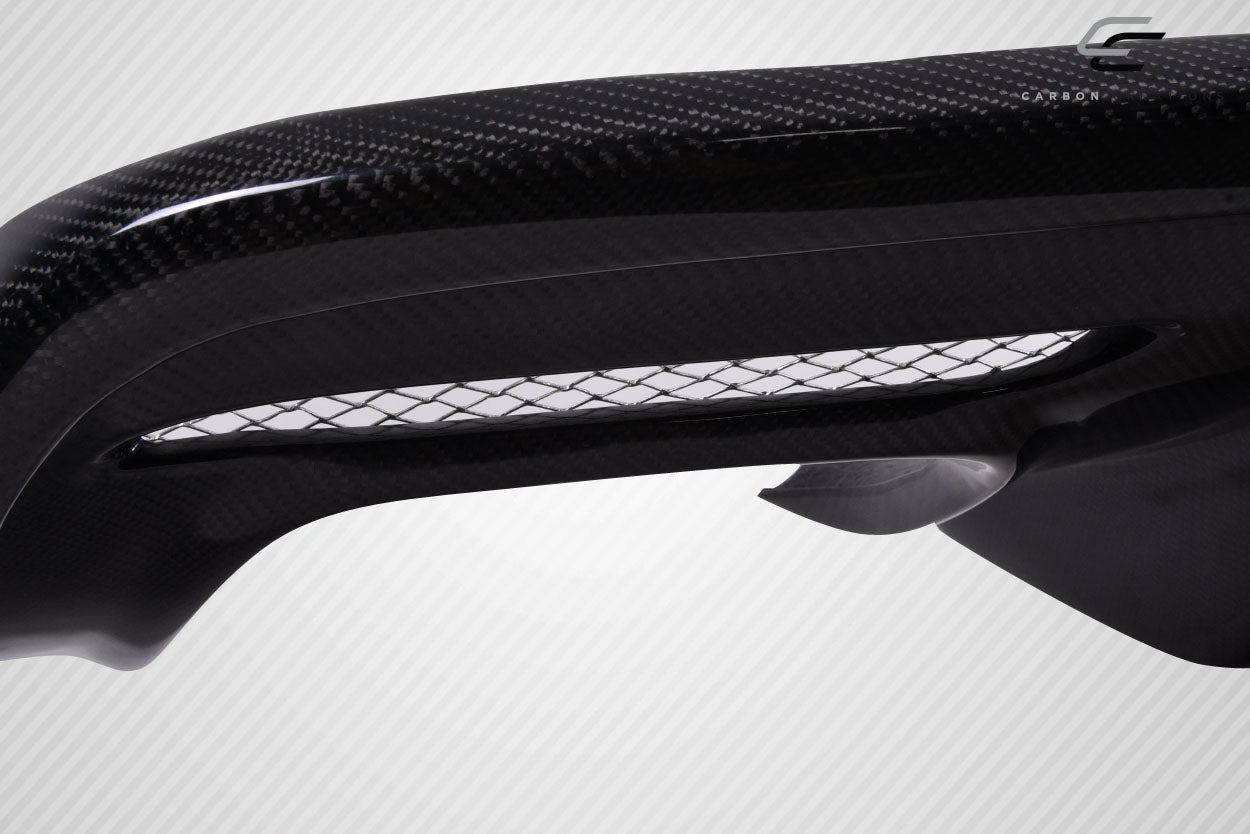 2015-2017 Ford Mustang Carbon Creations KT Style Rear Diffuser - 1 Piece